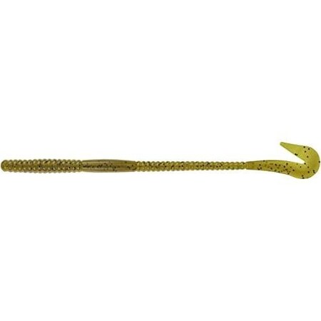 Mister Twister Mag 8 Buzz Worm 10Pk Green Pumpkin M8BW10-15BK